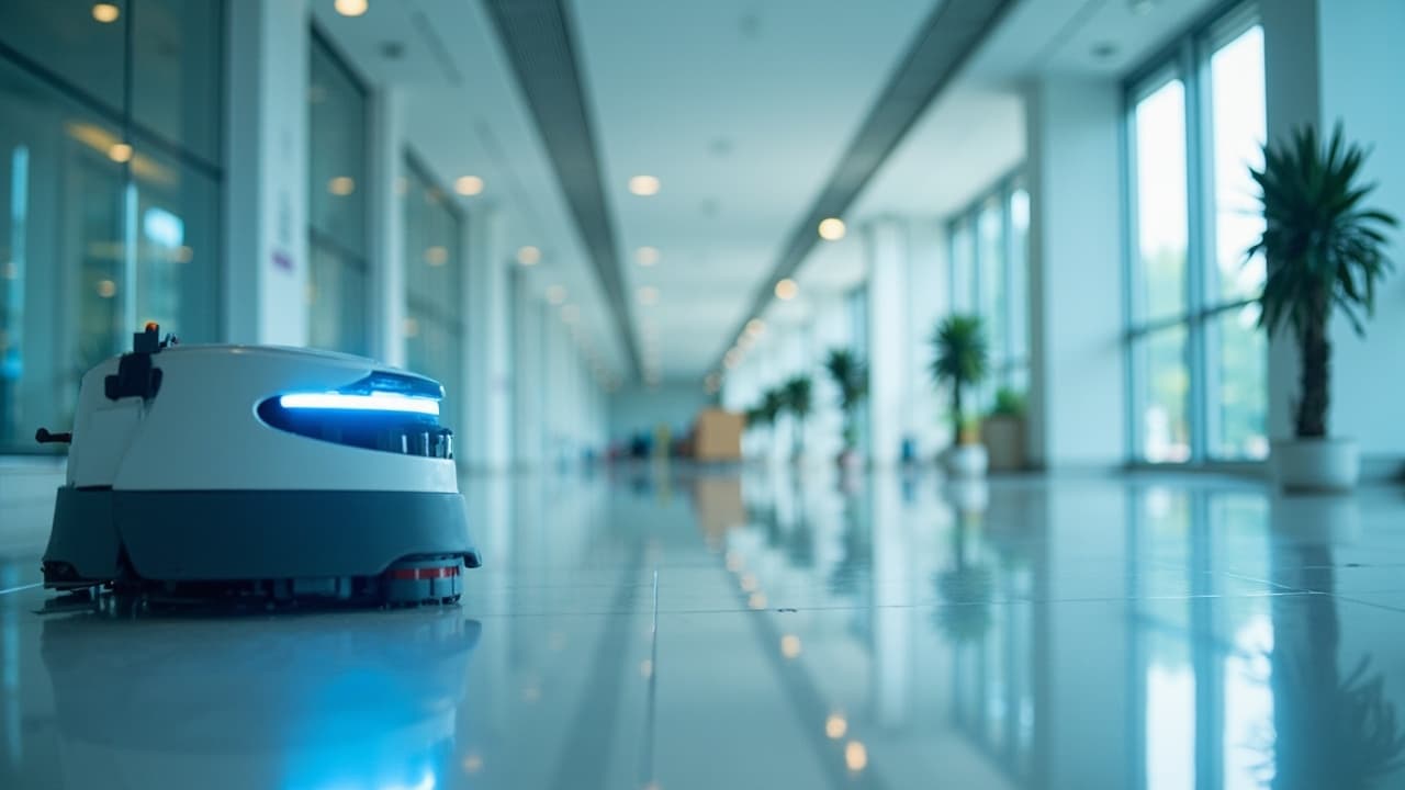 Beispielvisualisierung zum Artikel „Reinigungstrends 2026: Robotik, digitale Nachweise und Nachhaltigkeit“